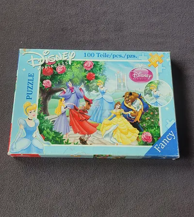 Disney Princess 100-piece Jigsaw Puzzle ( Complete)