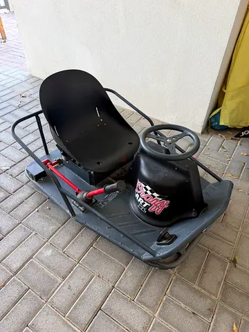 Used kids go-kart / ride-on buggy - sturdy plastic frame