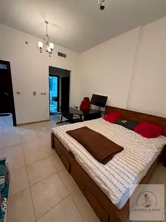 Furnished 1BR | Hamza Tower | City View