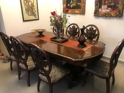 dining table + Cuboard