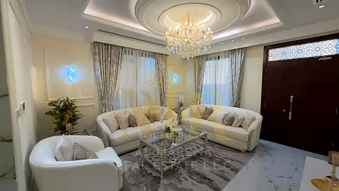 Registration, Ownership Transfer, Central AC, Furniture, Electricity & Water Included | Luxury 5BR Villa in Al Helio 2
