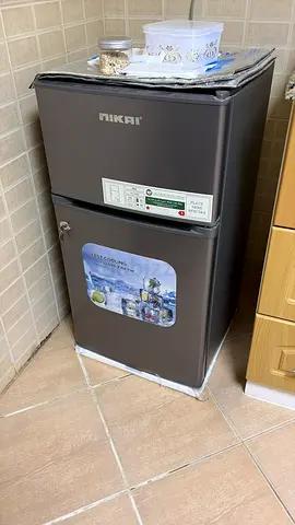 Nikai Double Door Mini Refrigerator