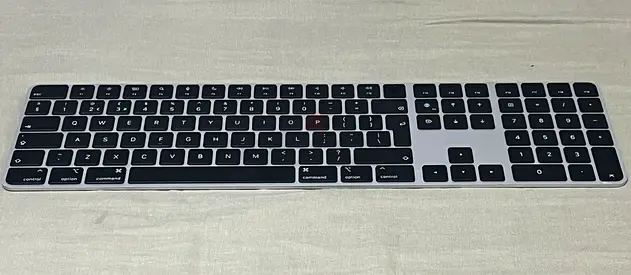 Apple Magic Keyboard 2 Black with Numpad  Touch ID A2520 Bluetooth Rechargeable COD Available