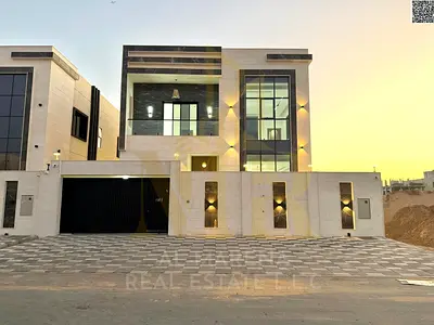Ready-to-move-in villa for sale in Al Bahia - Ajmat (ownership open to all nationalities)