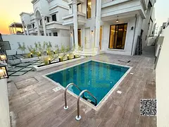 Luxury villa for sale in a prime strategic location, with a private pool and high-end finishes. The 