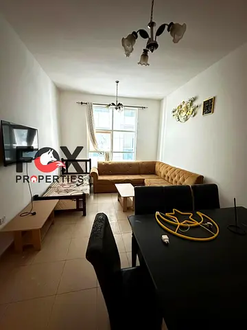 غرفه وصاله للإيجار السنوي بأبراج السيتي تاور بمنطقه النعيميه 3 مفروشه بالكامل  باركينغ بلكونه غرفه ماستر 2 حمام  السعر 30000 4 او 6 دفعات تأمين شيك