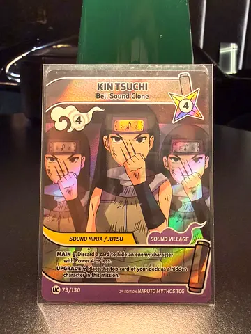 Naruto Mythos TCG 2nd Edition – Kin Tsuchi: Bell Sound Clone 73/130 Uncommon Holo