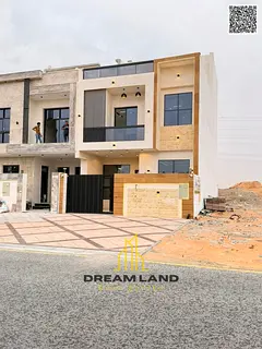 With less than 10% down payment | Own a luxury villa in Al Yasmin, Ajman | 4 master bedrooms G+2 | A