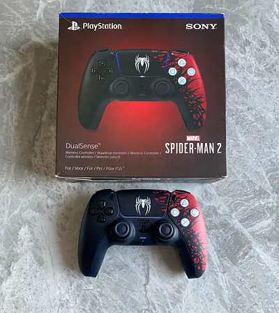 PS5 Spider-Man 2 Limited Edition Controller With Box