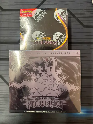 Pokemon Pitch Black Booster Box ETB Combo