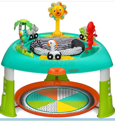 Infantino 2 in 1 sit, spin stand entertainer- 360 seat and activity table jumper - Good Condition