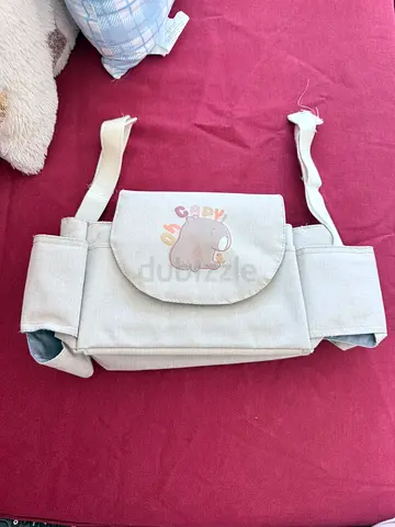 Beige Baby Hip Seat Carrier - Lightweight with Pockets (Good Condition)