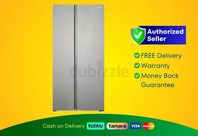 Krome Refrigerator 600L Side by Side ● Brand New |  Warranty | FREE Delivery | SHJ7524