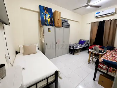Near Burjuman Metro Station Executive Bed Space Available for Indian - Clean Furnished All Inclusive