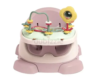 Mamas  Papas Baby Bug 3-In-1 Booster Seat With Activity Tray Blossom