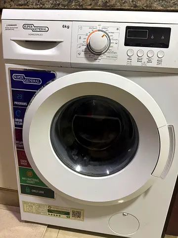 6kg Front Load Washing meachine NOT WORKING