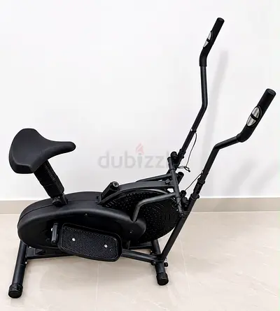 2-in-1 Elliptical Cross Trainer and Exercise Bike