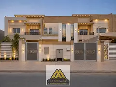 A spacious independent villa available for annual rent in Al Yasmeen, Ajman, offering modern design,