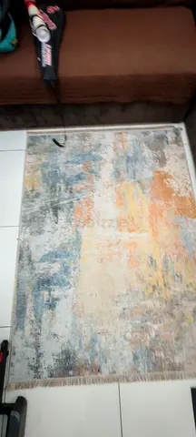 Luxe weavers Kingsbury Modern abstract rectangular area rug, multicolor, good condition 165*120 cm