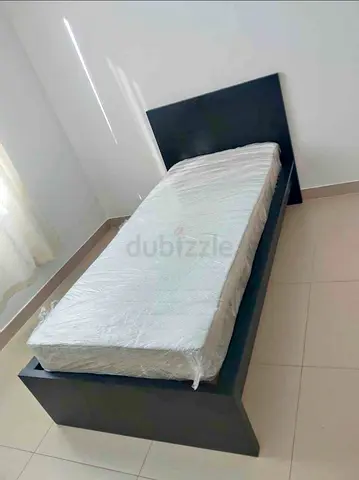 Ikea Malm single bed with mattress