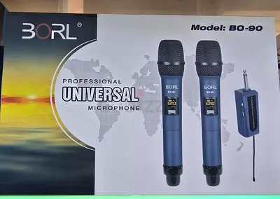 Borl BO-90 wireless microphone set 2 in 1 - Brand new