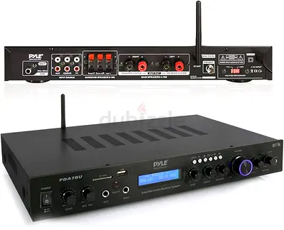 Pyle 5-Channel Rack Mount Bluetooth Receiver  Home Theater Amp