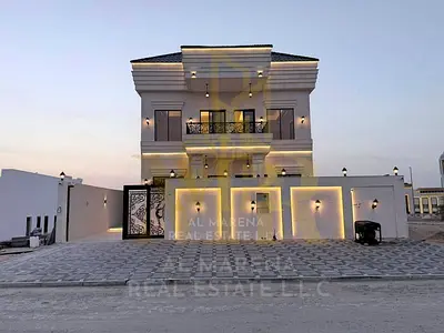 فيلا كلاسيك فاخرة في عجمان | خلف المسجد مباشرة | شارع رئيسي | 4 غرف ماستر | شامل رسوم التسجيل | تملك حر