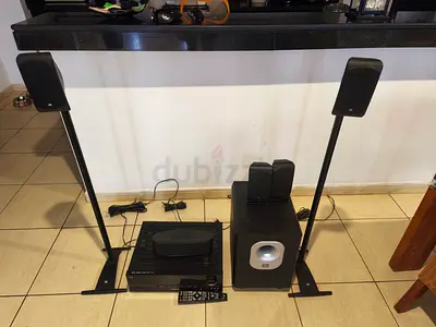 Harman Kardon AVR 70 and JBL 5.1 Home Theater Speaker System with Subwoofer