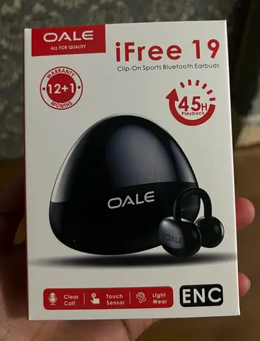 OALE iFree 19 Clip-On Sports Bluetooth Earbuds