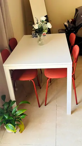 Table and chair
