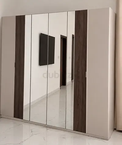 🔥 PAN Home Macario 6-Door Wardrobe w/ Mirrors | AED 1,799
