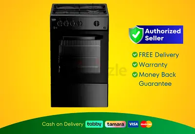 Beko 50X50 Cm 1 Electric 3 Gas Burner ● Brand New | 1 Year Warranty | FREE Delivery | SHJ4616
