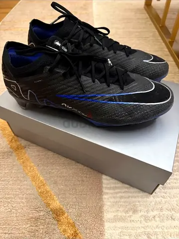 Nike Mercurial Vapor 15 Elite Mens Football Boots, Size 44 (Black) - Lightly Used