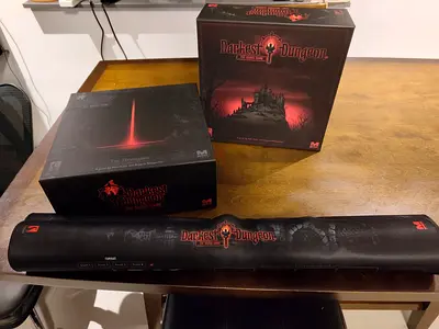Darkest Dungeon Board Game Kickstarter Edition + Playmat (Like New)
