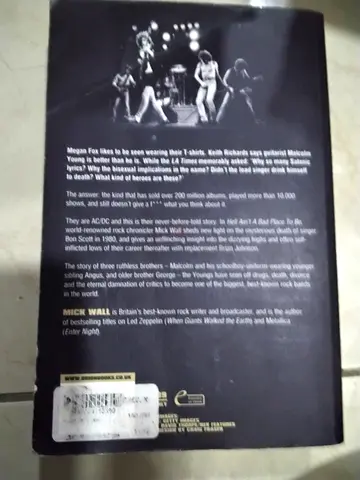 AC/DC Biography Book: $%! Aint a Bad Place to Be by Mick Wall