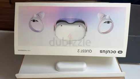 Oculus Quest 2 VR Headset with Controllers - White (Box included) | 256GB