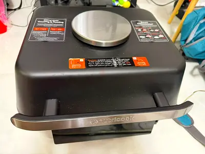 Nutricook 6 in 1 Smart Indoor Grill with Air Fryer XL 8.5 Liters