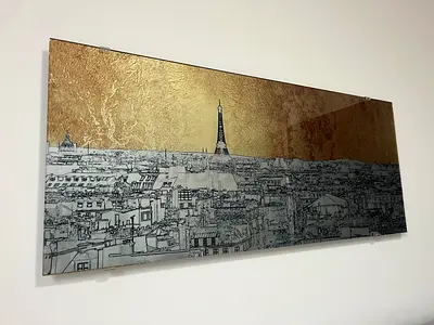 Marina home glass art