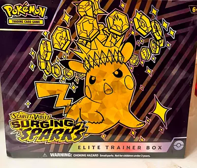 Pokémon TCG Scarlet Violet Surging Sparks Elite Trainer Box (Sealed)
