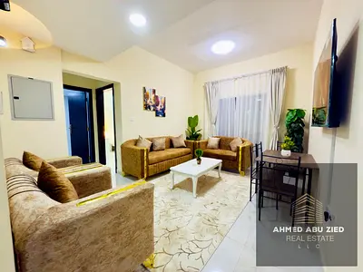 Furnished 1BR in Al Nuaimiya 2 - Brand New Furniture - Central AC - Bills & Internet Included - Nea