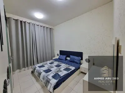 1BR in Garden City Towers Al Hamidiya - Central AC - Open Kitchen - Bills Included - Opposite Court Near Nesto Market