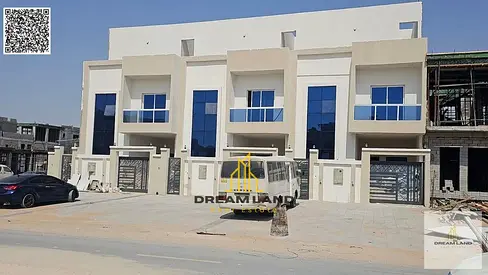 Luxury villa in Al Helio 2, Ajman, ready for immediate occupancy with high-end finishes and spaciou