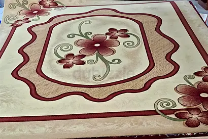 Modern Floral Pattern Area Rug