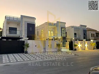 Luxury Villa for Sale in Al Rawda 3 | 4,000 sq ft | Two Floors | 5 Master Bedrooms | Majlis and Living Room with Washrooms | Modern Kitchen | Yard wit