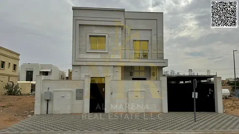 Fully furnished accommodation with a practical design and a quiet location in the heart of Al Yasmin, including electricity and water.