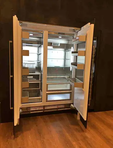 Gaggenau 400 series built-in integrated fridge and freezer set
