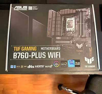 Intel i5 13600KF + ASUS TUF B760 DDR5 Motherboard Combo (Excellent Condition)