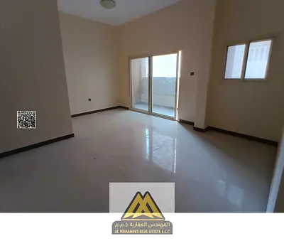 Annual rent: 2BR apartment in Al Jurf Industrial 3, Ajman. Prime location, close to all services, i
