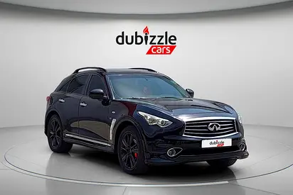 AED 1782/month | 2015 Infiniti QX70 | GCC Specs | Ref#495172