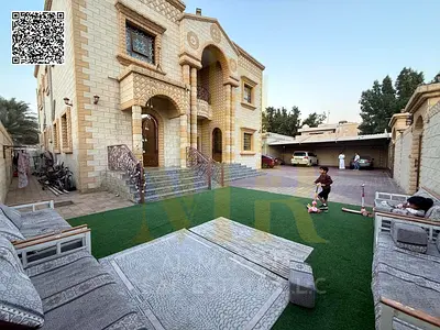 Villa near Sheikh Ammar Street, 9000 sq ft, 9 master bedrooms with a modern design, at a bargain price including electricity, water, and air condition